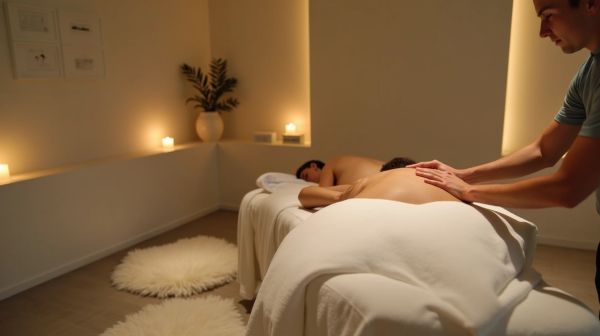 Expérience unique dans un salon de massages sensuels